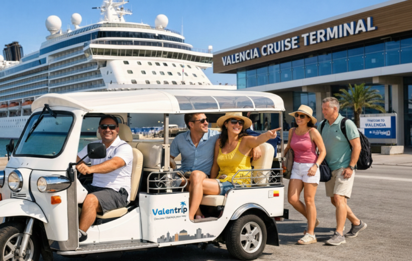 Valencia para Cruceristas: Tour en Tuk Tuk 2H